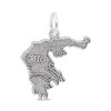 Thumbnail Image 1 of Rembrandt Charms® Country of GREECE in Sterling Silver