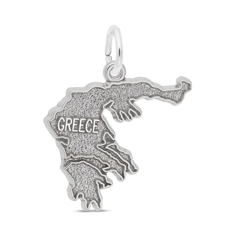 Main Image 1 of Rembrandt Charms® Country of GREECE in Sterling Silver