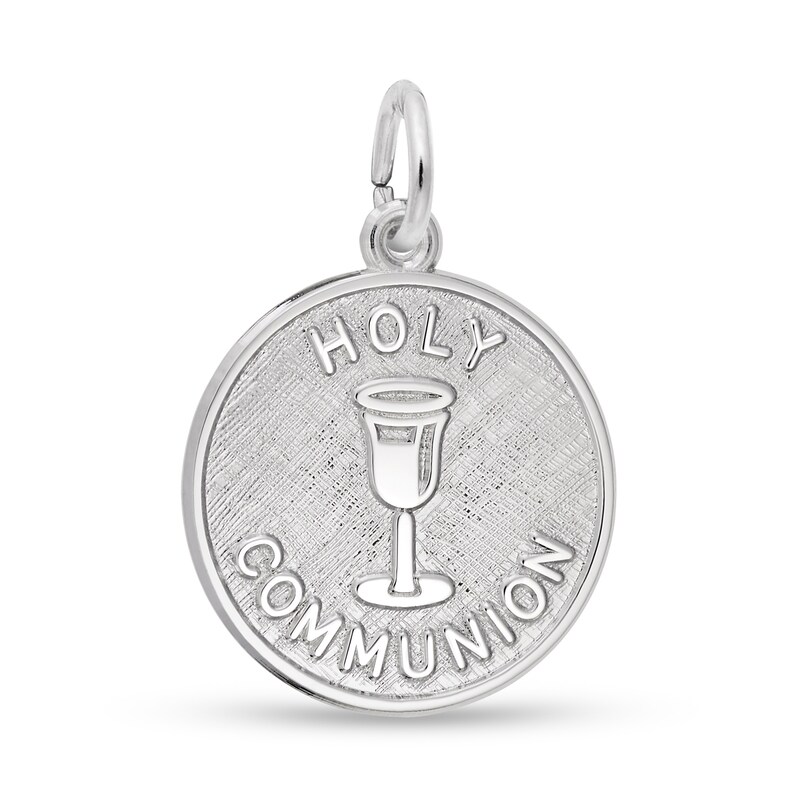 Main Image 1 of Rembrandt Charms® Holy Communion Medallion in Sterling Silver