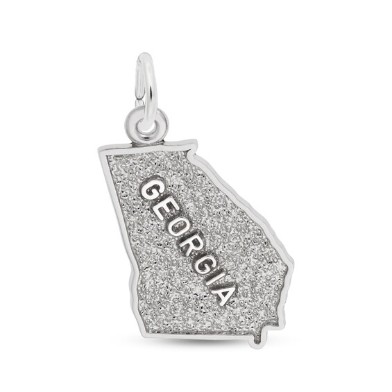 Rembrandt Charms® State of Georgia in Sterling Silver