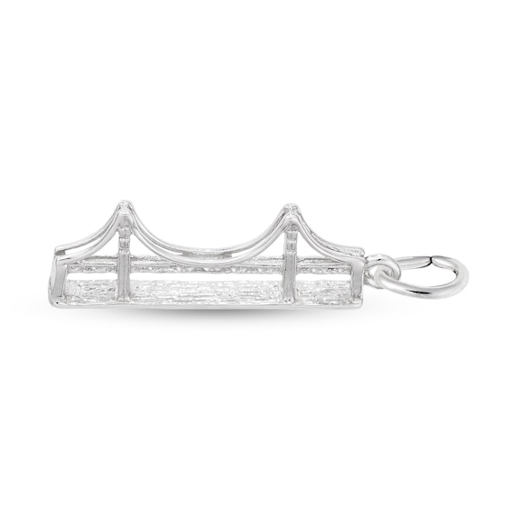 Rembrandt CharmsÂ® Golden Gate Bridge in Sterling Silver