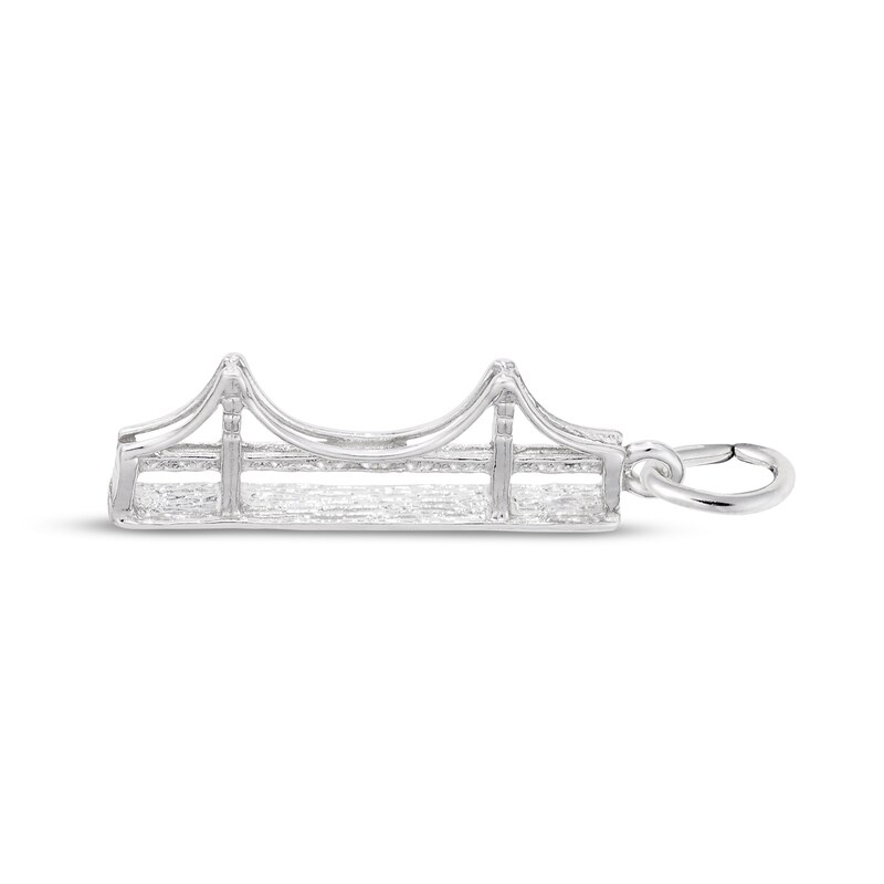 Main Image 1 of Rembrandt Charms® Golden Gate Bridge in Sterling Silver