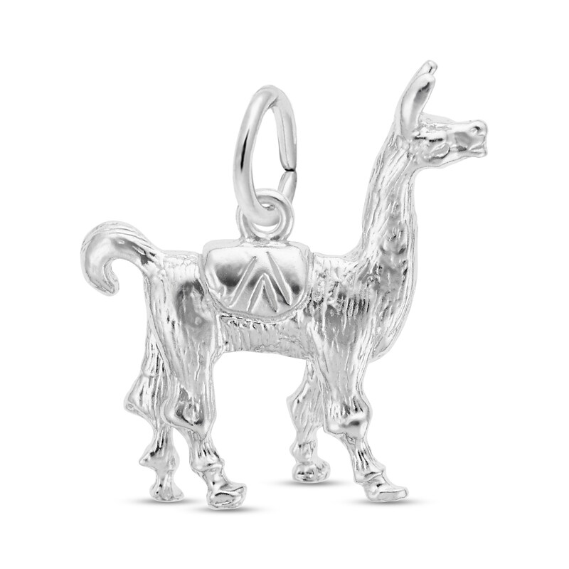 Main Image 1 of Rembrandt Charms® Llama in Sterling Silver