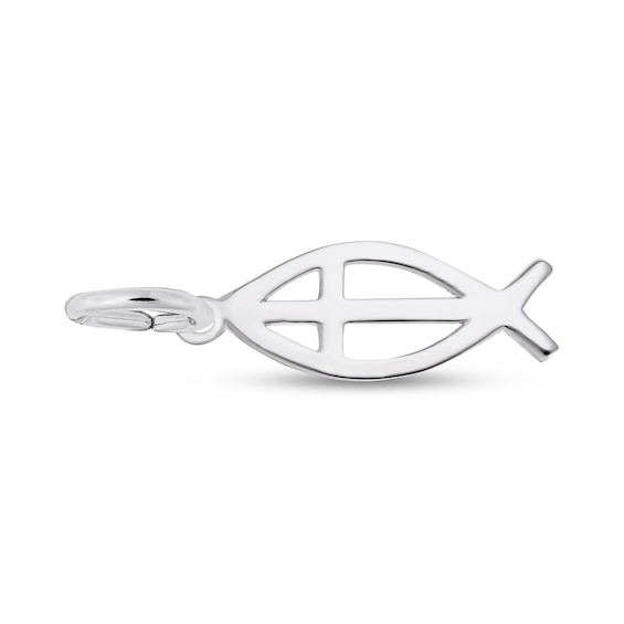 Rembrandt CharmsÂ® Ichthus in Sterling Silver