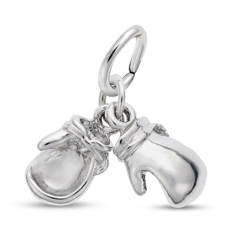 Main Image 1 of Rembrandt Charms® Boxing Gloves in Sterling Silver