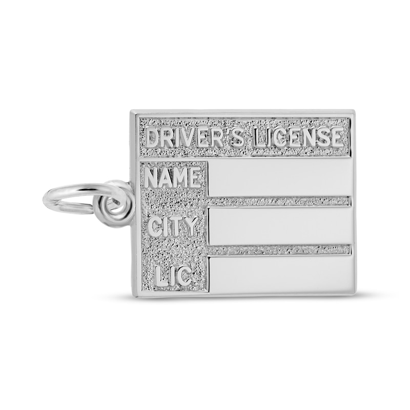 Main Image 1 of Rembrandt Charms® Driver's License in Sterling Silver