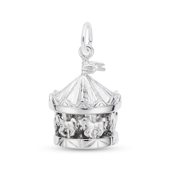 Rembrandt CharmsÂ® Carousel in Sterling Silver