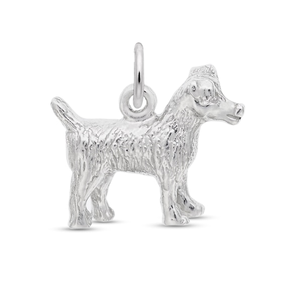 Rembrandt CharmsÂ® Jack Russell Terrier in Sterling Silver