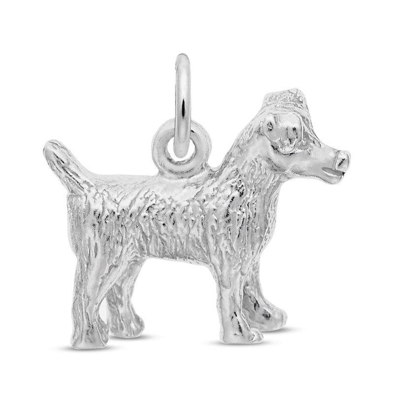 Main Image 1 of Rembrandt Charms® Jack Russell Terrier in Sterling Silver