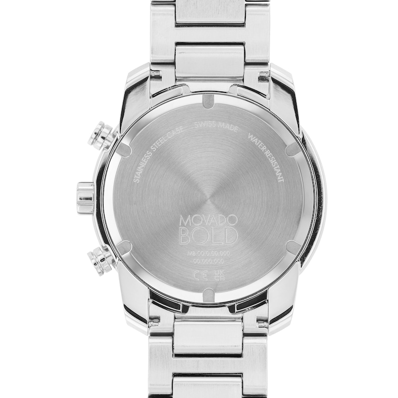 Main Image 3 of Men's Movado Bold® Verso Chronograph Watch with Blue Dial (Model: 3600865)