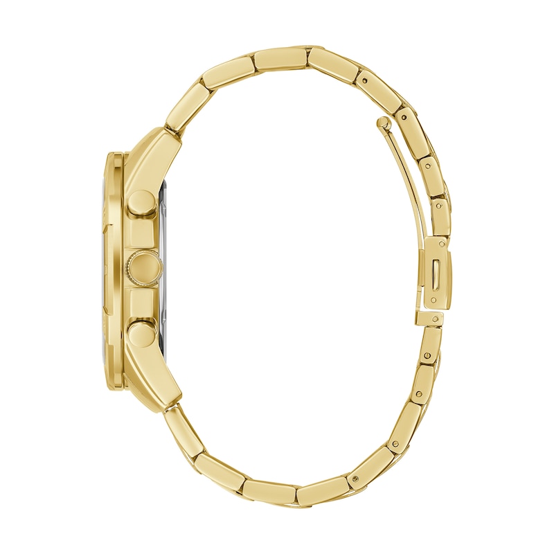 Main Image 2 of Men's Caravelle by Bulova Aqualuxx Gold-Tone Chronograph Watch with Black Dial (Model: 44B127)