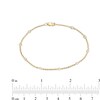 Thumbnail Image 4 of 1/5 CT. T.W. Diamond Station Bracelet in 10K Gold – 7.25"