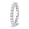 Thumbnail Image 3 of 1-1/2 CT. T.W. Diamond Eternity Band in 14K White Gold