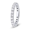 Thumbnail Image 2 of 1-1/2 CT. T.W. Diamond Eternity Band in 14K White Gold