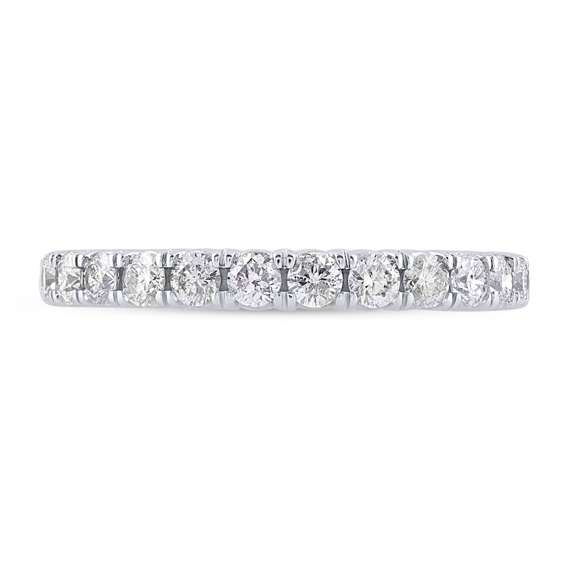 Main Image 4 of 1-1/2 CT. T.W. Diamond Eternity Band in 14K White Gold