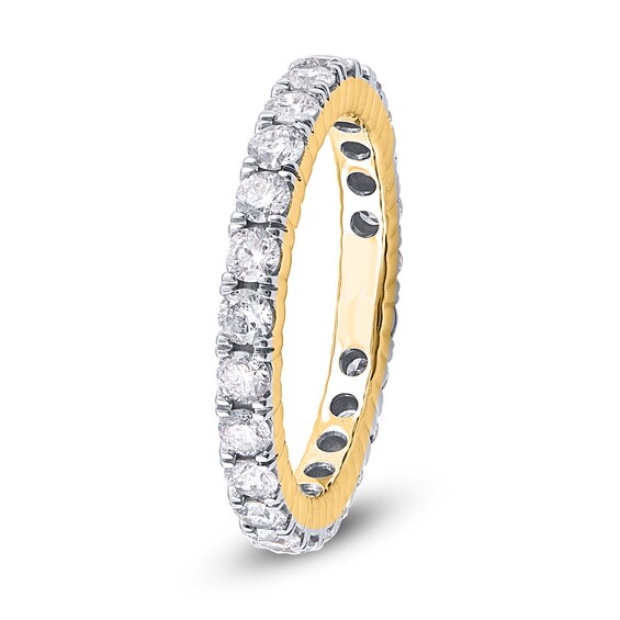 1-1/2 CT. T.w. Diamond Eternity Band in 14K Gold