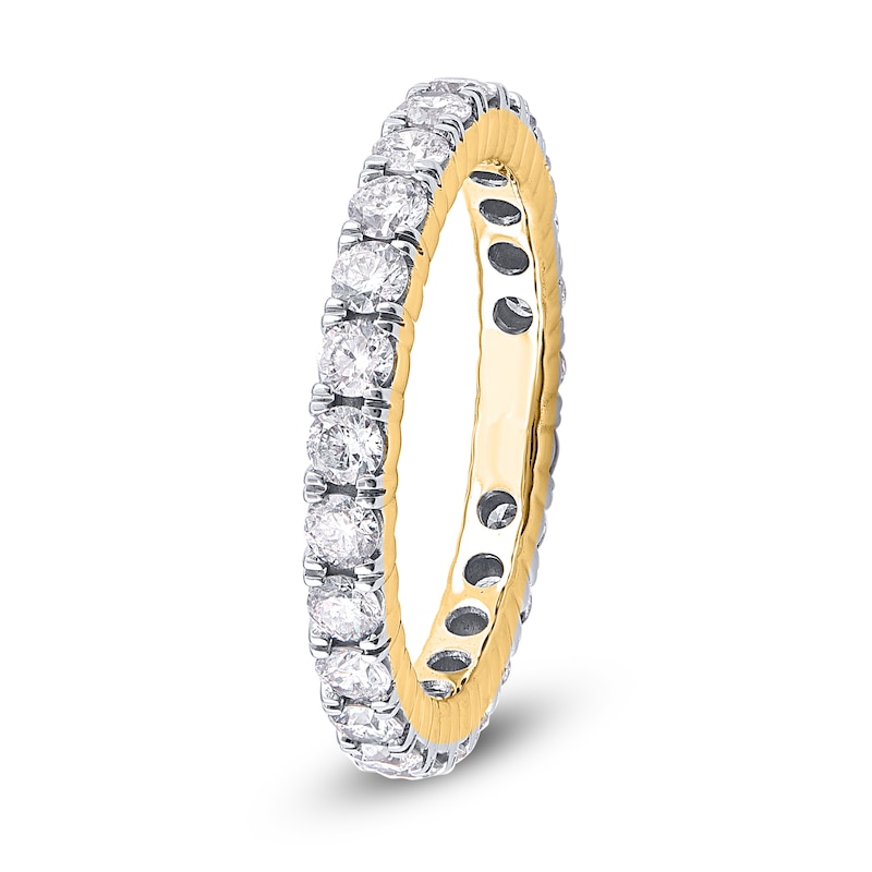 1-1/2 CT. T.W. Diamond Eternity Band in 14K Gold | Zales