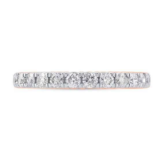 1-1/2 CT. T.w. Diamond Eternity Band in 14K Rose Gold