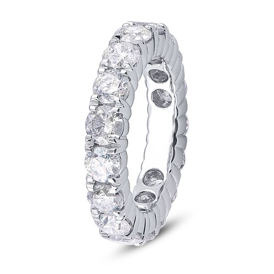 5 CT. T.w. Diamond Eternity Band in 14K White Gold