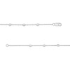 Thumbnail Image 3 of 1/5 CT. T.W. Diamond Station Bracelet in 10K White Gold - 7.25"