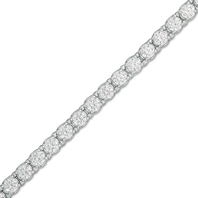 Main Image 1 of 6 CT. T.W. Diamond Tennis Bracelet in 10K White Gold