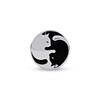 Smart Watch Charms By Zales Yin And Yang Cats In Sterling Silver Zales