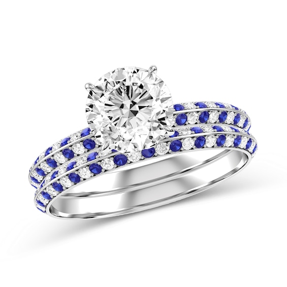 Diamond Bridal Set in 10K White Gold