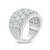 Thumbnail Image 3 of 4 CT. T.W. Certified Lab-Grown Diamond Multi-Row Ring in 14K White Gold (F/SI2)