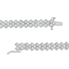 Thumbnail Image 2 of 4 CT. T.W. Certified Lab-Created Diamond Tennis Bracelet in 14K White Gold (F/SI2)