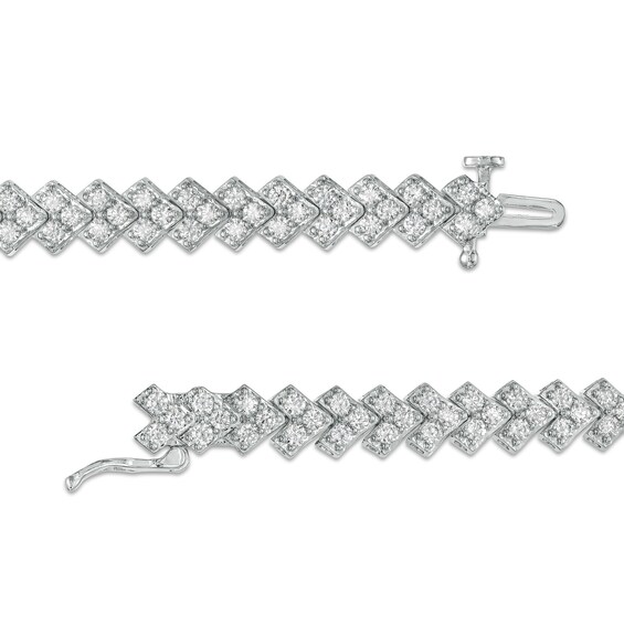 4 CT. T.w. Certified Lab-Grown Diamond Tennis Bracelet in 14K White Gold (F/Si2)