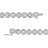 Thumbnail Image 2 of 7 CT. T.W. Certified Lab-Created Multi-Diamond Bracelet in 14K White Gold (F/SI2) – 7.25"