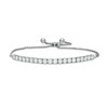 Thumbnail Image 1 of 2 CT. T.W. Certified Lab-Grown Diamond Bar Bolo Bracelet in 14K White Gold (F/SI2) – 9.5"