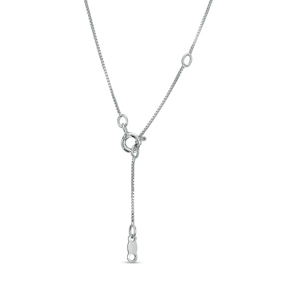 1 CT. T.w. Certified Lab-Grown Diamond Graduated Necklace in 14K White Gold (F/Si2)