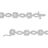 Thumbnail Image 2 of 5 CT. T.W. Certified Lab-Created Diamond Art Deco Bracelet in 14K White Gold (F/SI2) – 7.25"