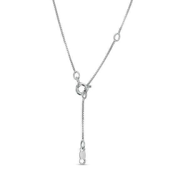 1 CT. T.w. Certified Lab-Grown Diamond Graduated Curved Necklace in 14K White Gold (F/Si2)