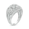 Thumbnail Image 3 of 3 CT. T.W. Certified Lab-Grown Multi-Diamond Ring in 14K White Gold (F/SI2)