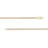 Thumbnail Image 3 of 3.0mm Cuban Curb Chain Necklace in Hollow 10K Two-Tone Gold - 18"