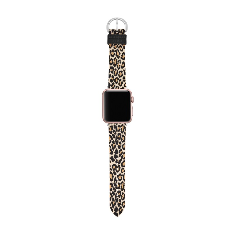 Ladies' Kate Spade Apple Straps Interchangeable Leopard Print Silicone Strap Band Attachment (Model: KSS0022)