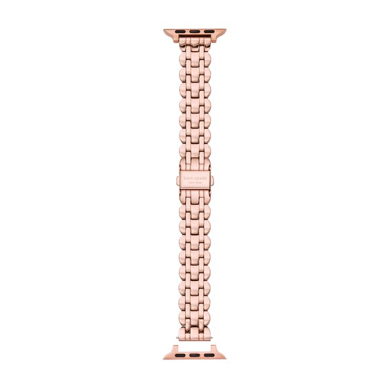 Ladies' Kate Spade Apple Straps Rose-Tone IP Interchangeable Scallop Link Band Attachment (Model: Kss0067)