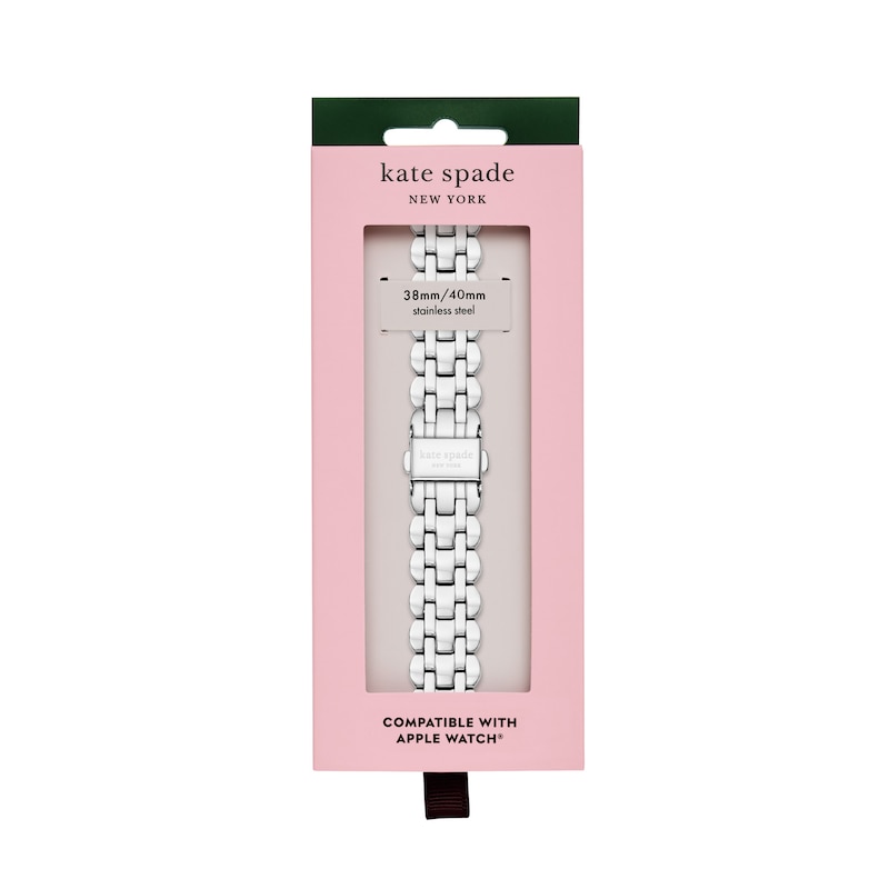 Main Image 2 of Ladies' Kate Spade Apple Straps Interchangeable Scallop Link Band Attachment (Model: KSS0068)