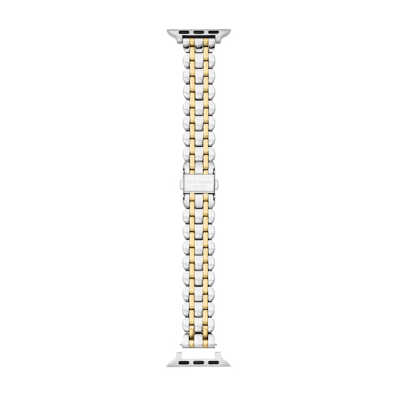 Ladies' Kate Spade Apple Straps Two-Tone Interchangeable Scallop Link Band Attachment (Model: Kss0069)