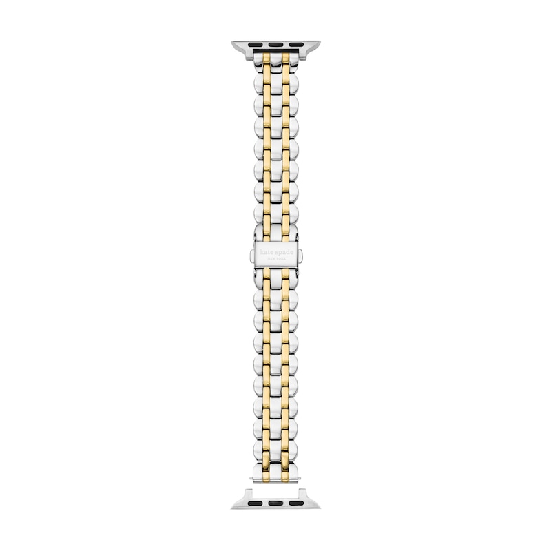 Main Image 1 of Ladies' Kate Spade Apple Straps Two-Tone Interchangeable Scallop Link Band Attachment (Model: KSS0069)