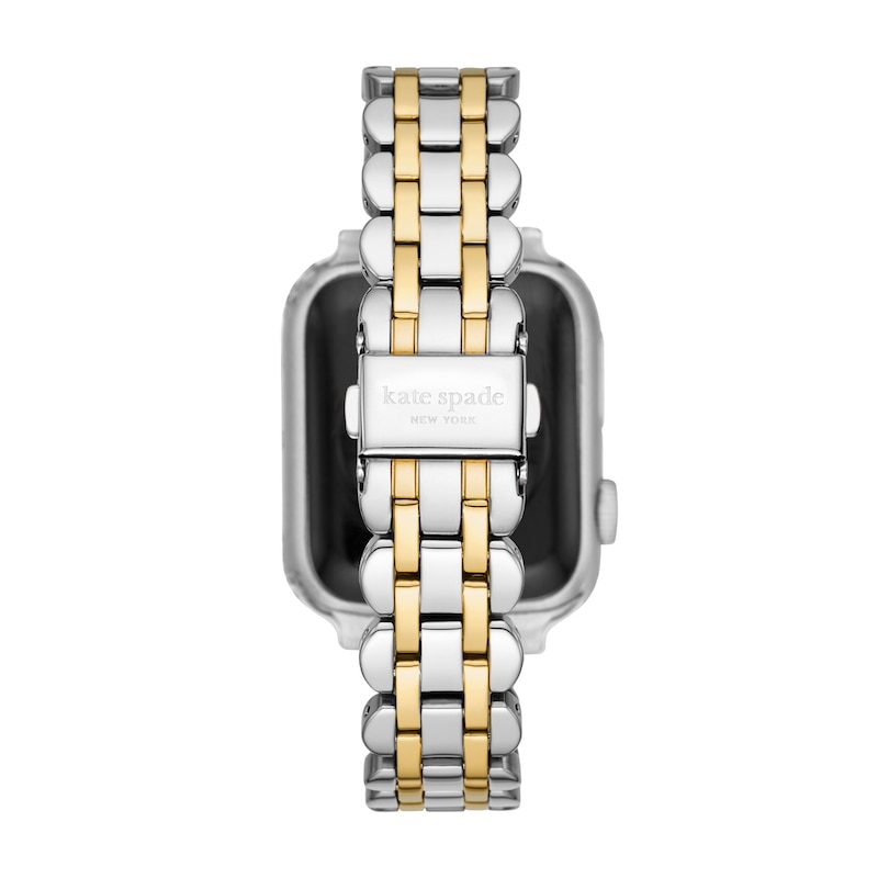Main Image 3 of Ladies' Kate Spade Apple Straps Two-Tone Interchangeable Scallop Link Band Attachment (Model: KSS0069)