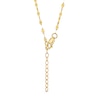 Thumbnail Image 3 of 1/6 CT. T.W. Diamond Sideways Twisted Heart Necklace in 10K Gold