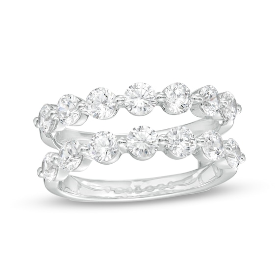 2 CT. T.w. Certified Lab-Grown Diamond Solitaire Enhancer in 14K White Gold (F/Vs2)