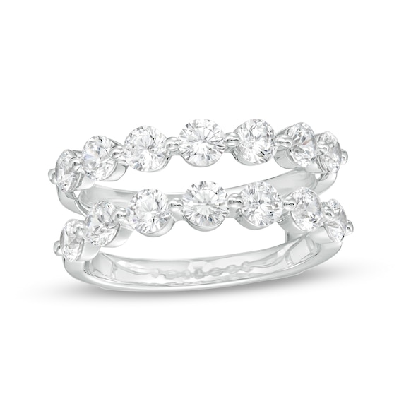 2 CT. T.w. Certified Lab-Created Diamond Solitaire Enhancer in 14K White Gold (F/Vs2)