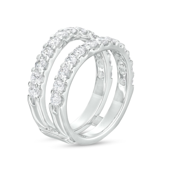 1-1/2 CT. T.w. Certified Lab-Grown Diamond Solitaire Enhancer in 14K White Gold (F/Vs2)