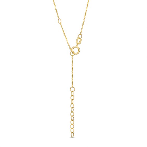 1/8 CT. T.w. Diamond "Xoxo" Station Necklace in 10K Gold â 17.5"