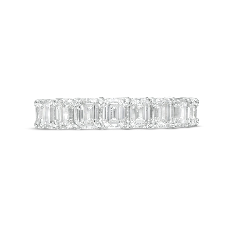 1-3/4 CT. T.W. Certified Emerald-Cut Diamond Anniversary Band in 14K White Gold (I/SI2)