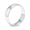 Thumbnail Image 2 of 6.0mm Low Dome Comfort-Fit Wedding Band in 10K White Gold